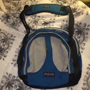 Vintage JanSport Messenger Style Backpack